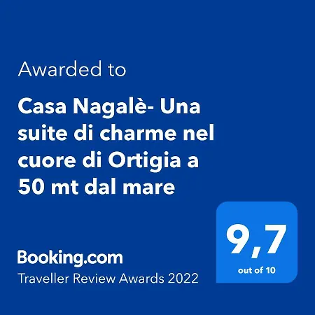 Apartment Casa Nagale- Di Charme Nel Cuore Di Ortigia A 50 Mt Dal Mare